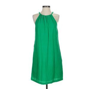 Banana Republic Halter Shift Dress Women 12 Kelly Green Wedding Guest Shower NWT